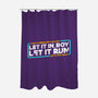 Let It Run-None-Polyester-Shower Curtain-rocketman_art