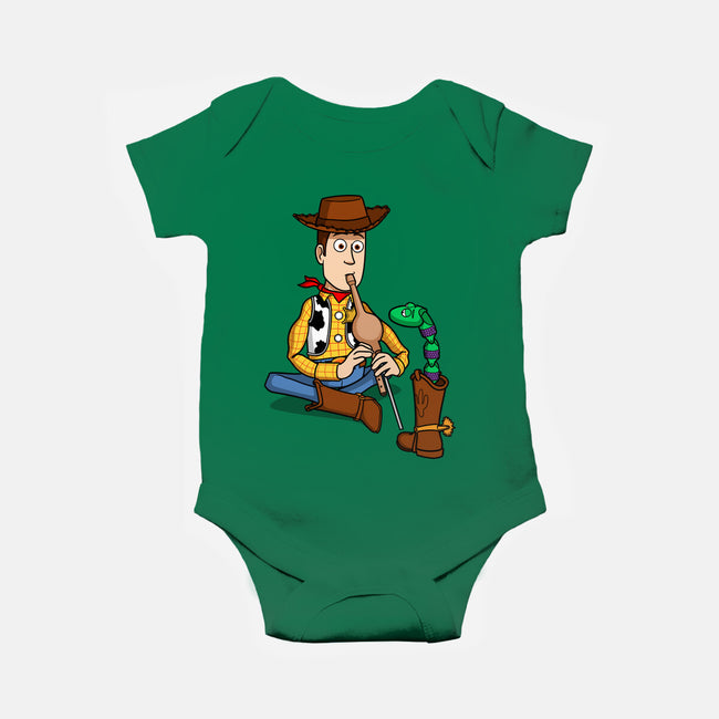 Snake In Boot-Baby-Basic-Onesie-jasesa