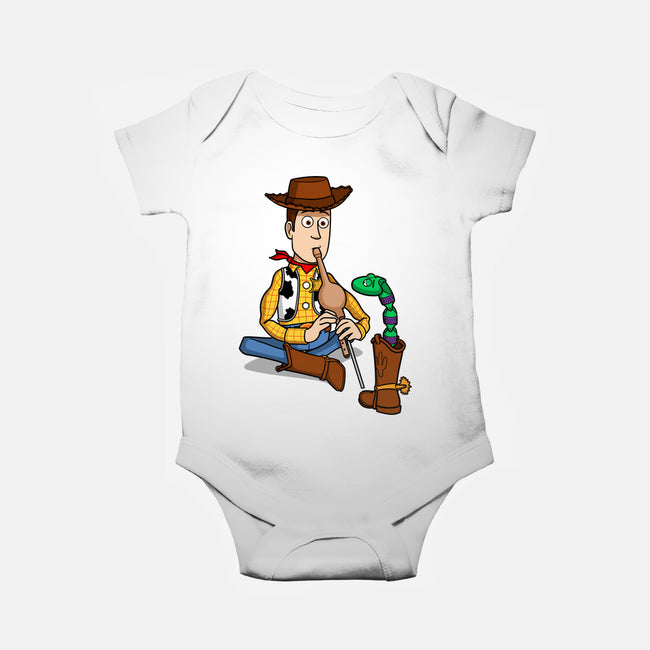 Snake In Boot-Baby-Basic-Onesie-jasesa