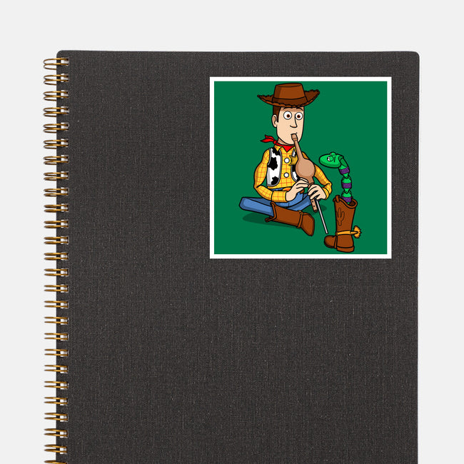 Snake In Boot-None-Glossy-Sticker-jasesa