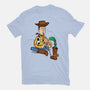 Snake In Boot-Womens-Fitted-Tee-jasesa