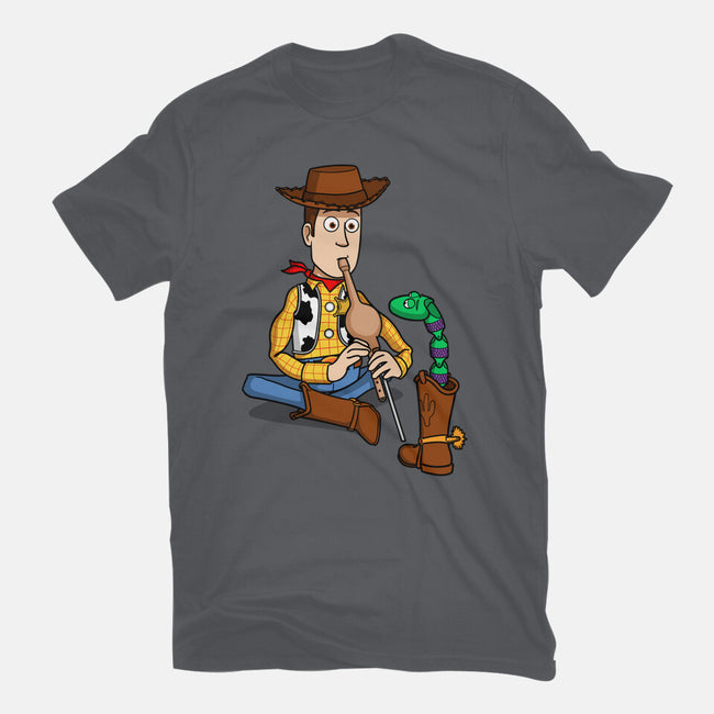 Snake In Boot-Womens-Fitted-Tee-jasesa