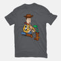 Snake In Boot-Womens-Fitted-Tee-jasesa