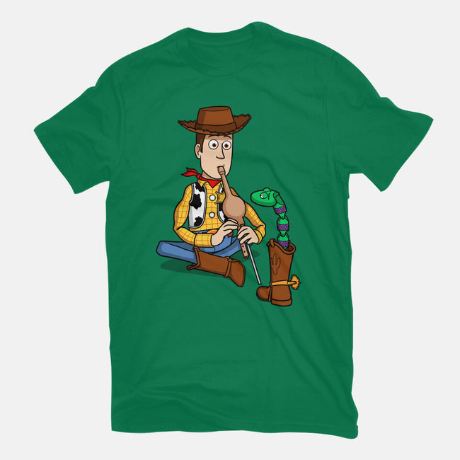 Snake In Boot-Womens-Fitted-Tee-jasesa