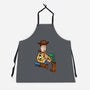 Snake In Boot-Unisex-Kitchen-Apron-jasesa