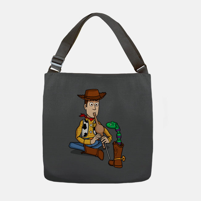 Snake In Boot-None-Adjustable Tote-Bag-jasesa