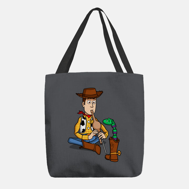 Snake In Boot-None-Basic Tote-Bag-jasesa