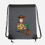 Snake In Boot-None-Drawstring-Bag-jasesa