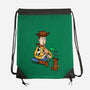 Snake In Boot-None-Drawstring-Bag-jasesa