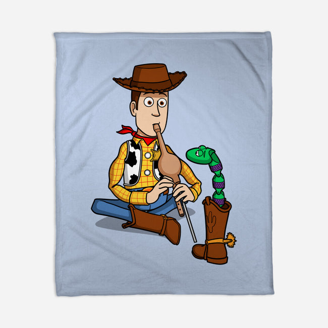 Snake In Boot-None-Fleece-Blanket-jasesa