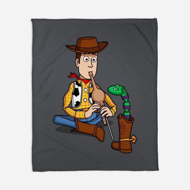 Snake In Boot-None-Fleece-Blanket-jasesa