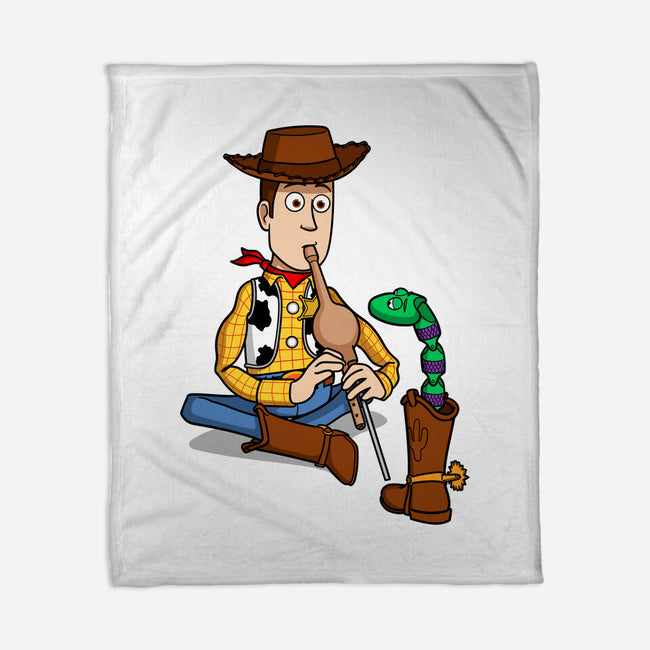 Snake In Boot-None-Fleece-Blanket-jasesa