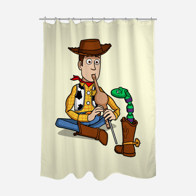 Snake In Boot-None-Polyester-Shower Curtain-jasesa
