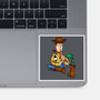 Snake In Boot-None-Glossy-Sticker-jasesa