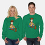 Snake In Boot-Unisex-Crew Neck-Sweatshirt-jasesa