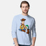 Snake In Boot-Mens-Long Sleeved-Tee-jasesa