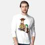 Snake In Boot-Mens-Long Sleeved-Tee-jasesa