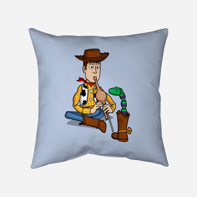 Snake In Boot-None-Removable Cover w Insert-Throw Pillow-jasesa