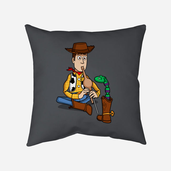 Snake In Boot-None-Removable Cover w Insert-Throw Pillow-jasesa