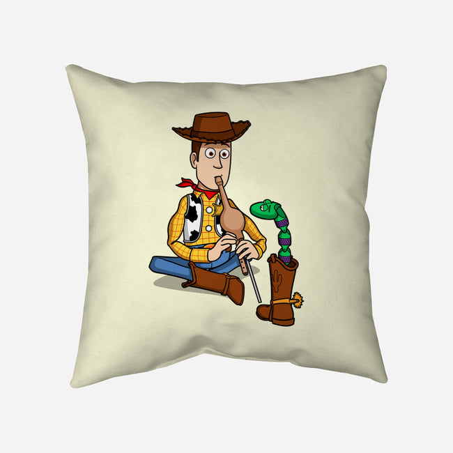 Snake In Boot-None-Removable Cover w Insert-Throw Pillow-jasesa