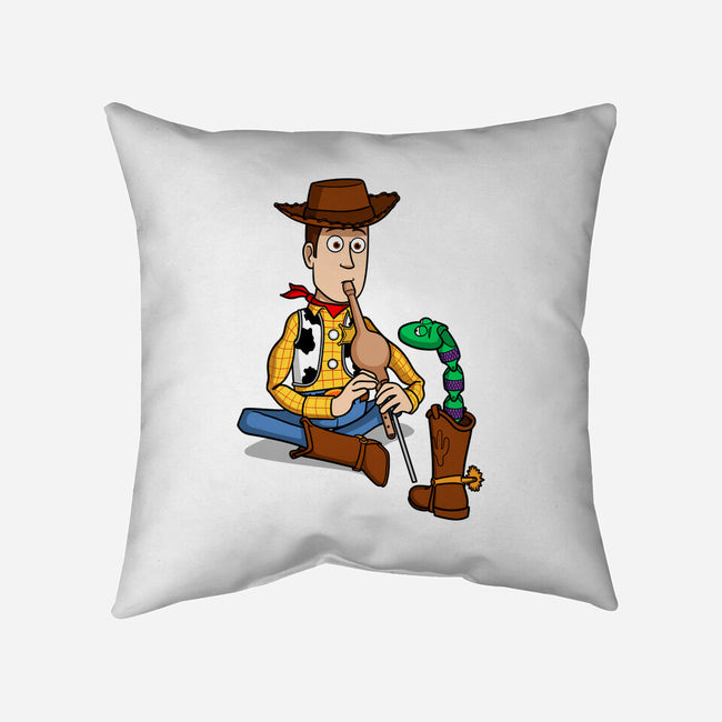Snake In Boot-None-Removable Cover w Insert-Throw Pillow-jasesa