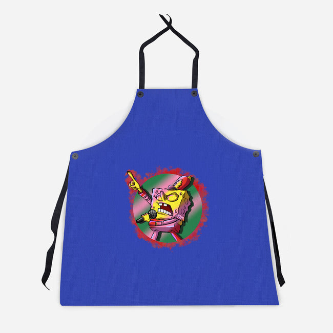 Singer Sponge-Unisex-Kitchen-Apron-nickzzarto