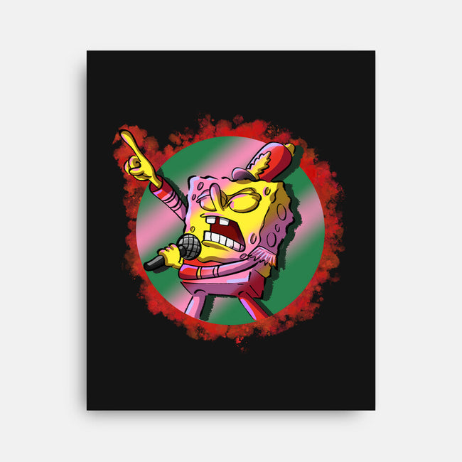 Singer Sponge-None-Stretched-Canvas-nickzzarto