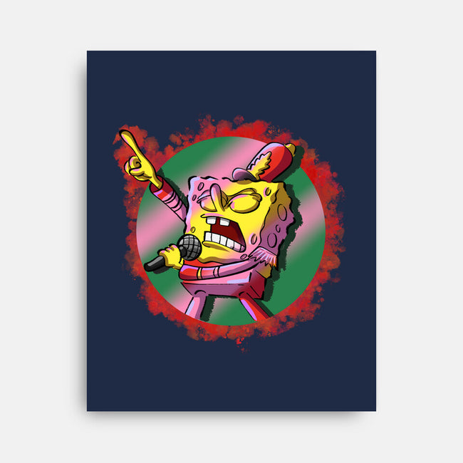 Singer Sponge-None-Stretched-Canvas-nickzzarto