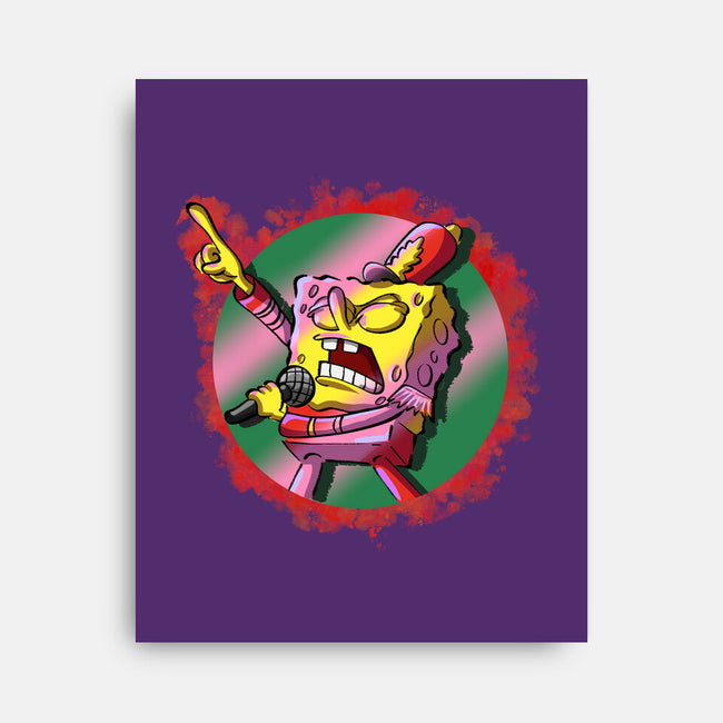 Singer Sponge-None-Stretched-Canvas-nickzzarto