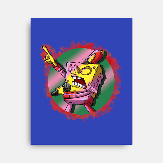 Singer Sponge-None-Stretched-Canvas-nickzzarto