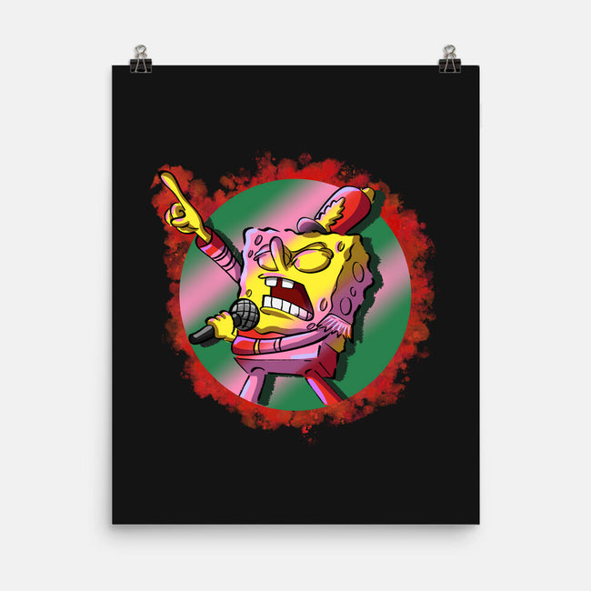Singer Sponge-None-Matte-Poster-nickzzarto