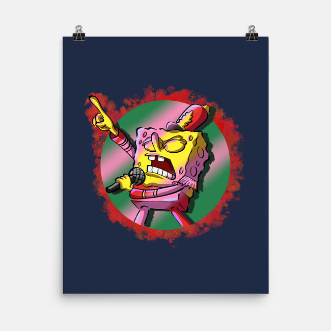 Singer Sponge-None-Matte-Poster-nickzzarto