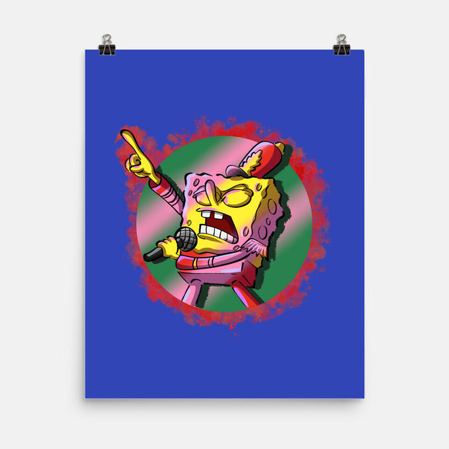 Singer Sponge-None-Matte-Poster-nickzzarto