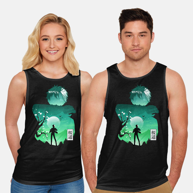 Sakura Windbreaker-Unisex-Basic-Tank-Dixie Z