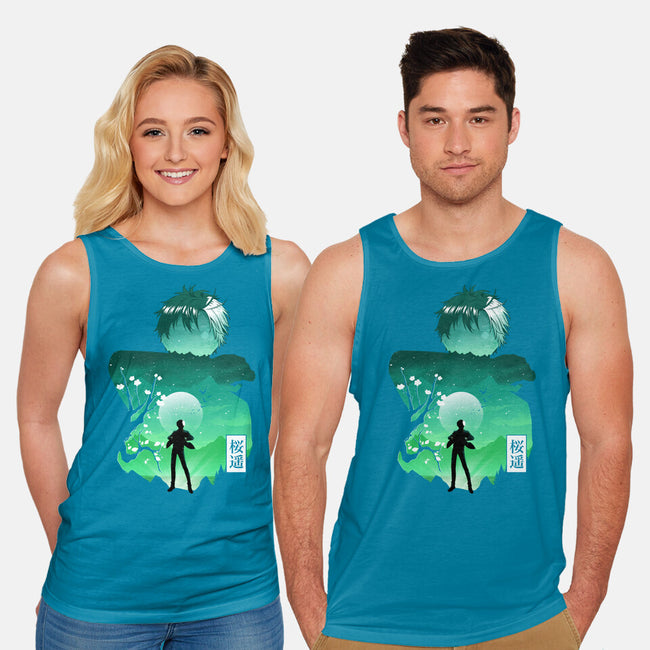 Sakura Windbreaker-Unisex-Basic-Tank-Dixie Z
