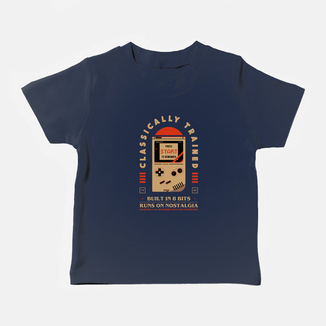 Runs On Nostalgia-Baby-Basic-Tee-BadBox