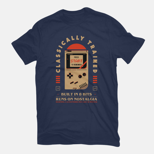 Runs On Nostalgia-Womens-Fitted-Tee-BadBox