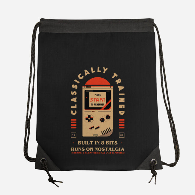 Runs On Nostalgia-None-Drawstring-Bag-BadBox