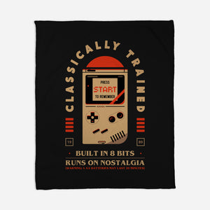 Runs On Nostalgia-None-Fleece-Blanket-BadBox
