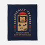 Runs On Nostalgia-None-Fleece-Blanket-BadBox