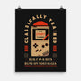 Runs On Nostalgia-None-Matte-Poster-BadBox