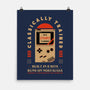 Runs On Nostalgia-None-Matte-Poster-BadBox