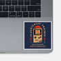 Runs On Nostalgia-None-Glossy-Sticker-BadBox