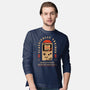 Runs On Nostalgia-Mens-Long Sleeved-Tee-BadBox