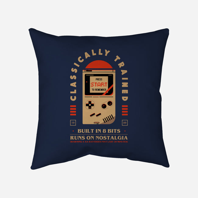 Runs On Nostalgia-None-Removable Cover w Insert-Throw Pillow-BadBox