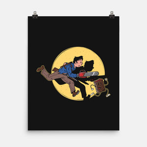The Adventures Of Ash-None-Matte-Poster-Getsousa!