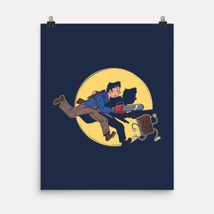 The Adventures Of Ash-None-Matte-Poster-Getsousa!