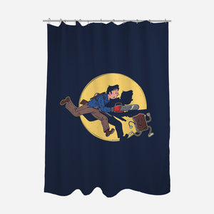The Adventures Of Ash-None-Polyester-Shower Curtain-Getsousa!