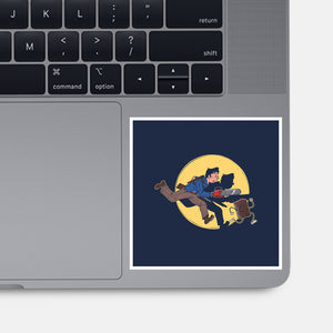 The Adventures Of Ash-None-Glossy-Sticker-Getsousa!