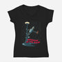 Drinkin In The Rain-Womens-V-Neck-Tee-Getsousa!